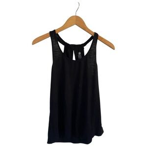 GAIAM Black Racerback Tank Top